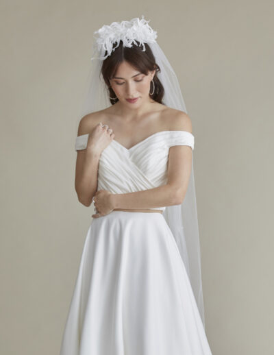 Flora bodice Pearl skirt